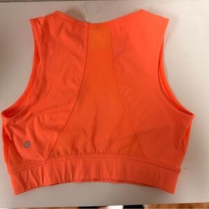 lululemon athletica Vibrant Orange Sports Bra